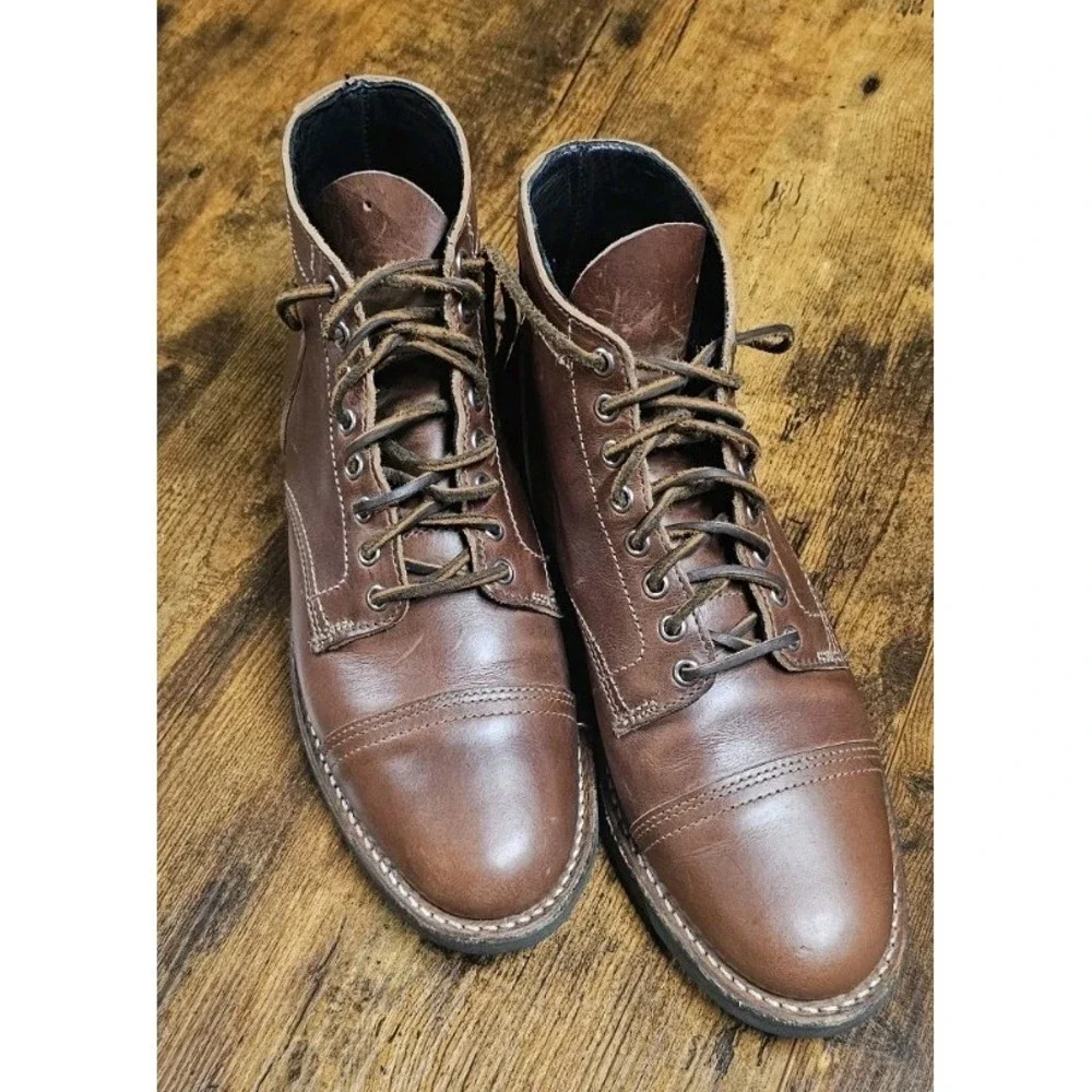 Thursday Boot Company Vanguard Mens Size 7 French Roast Made In U.S.A.
